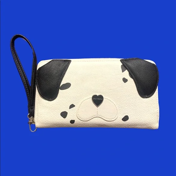 Betsey Johnson Bags Betsey Johnson Dalmatian Dog Wristlet